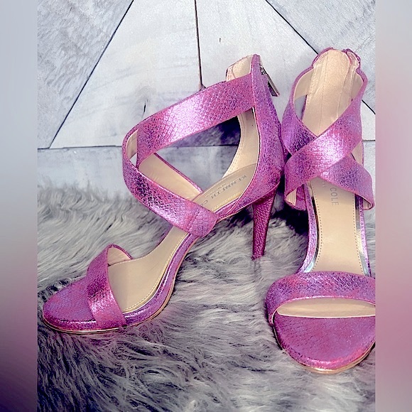 KENNETH COLE NEW BROOKE CROSS DRESS HEELS - Picture 8 of 12